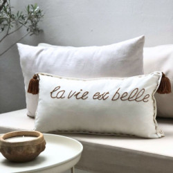 COUSSIN LA VIE EST BELLE